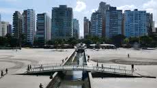 As mudanças também ocorrerão nas proximidades da Fonte do Sapo - Imagem: Prefeitura de Santos