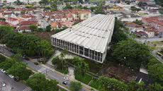 A caixa cênica do Teatro Coliseu também será modernizada - Imagem: Prefeitura de Santos