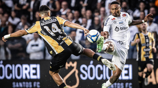 Wendel Silva fez sua estreia com a camisa do Santos - Imagem: Flickr/Santos