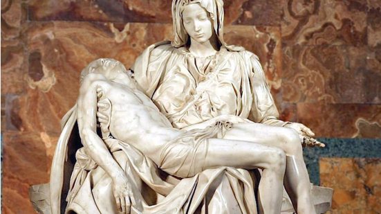 Pietà, de Michelangelo - Imagem: Divulgação/ História por Imagem