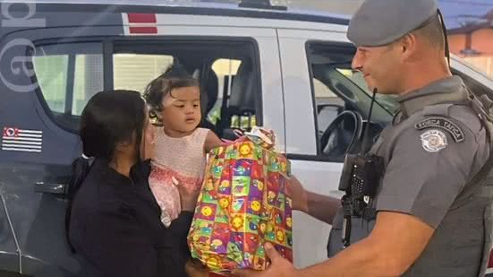 O caso aconteceu no bairro Indaiá, em Bertioga - Imagem: Instagram/ @pmesp