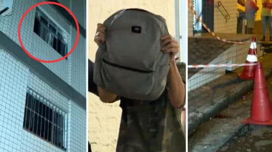 Hórus foi conduzido sob escolta ao Presídio Militar Romão Gomes, localizado na capital paulista - Imagem: Leandro Guedes/TV Tribuna/ g1