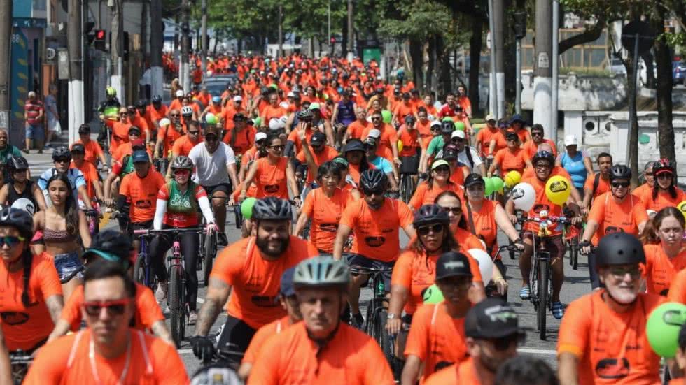 Circuito ciclístico 'Bora Pedalar' - Imagem: Reprodução/PMS