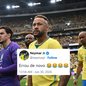 Neymar volta a rebater economista que previa queda do Brasil - Foto: Reuters / Redes Sociais
