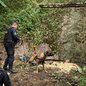 A simulação incluiu isolamento de área, buscas e primeiros socorros, destacando a importância da integração entre órgãos em desastres - Foto: Divulgação/ Prefeitura de São Vicente