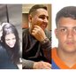 Rafaela e Marcelly (esquerda), Igor (centro) e Mário (direita) - Foto: Reprodução e Arquivo Pessoal