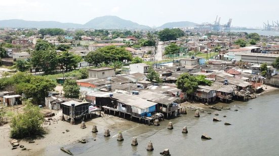 Comunidade da Prainha - Imagem: Reprodução/ Prefeitura Municipal de Guarujá