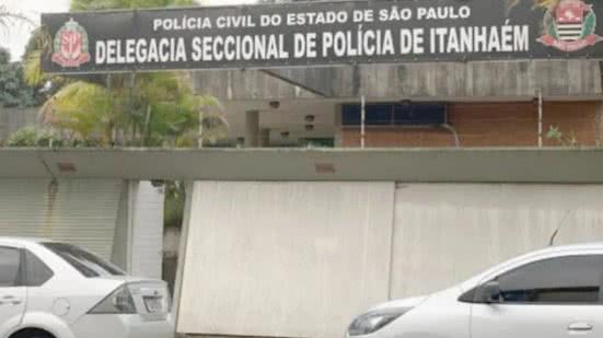 A equipe da 3ª Delegacia de Polícia de Itanhaém - Imagem: Reprodução/SSP