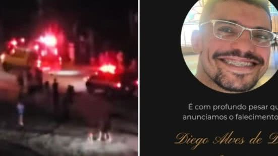 Corpo foi encontrado no bairro da Aviação, em Praia Grande - Imagem: Reprodução/ Itacy Julio/Praia Grande Mil Grau e Redes sociais