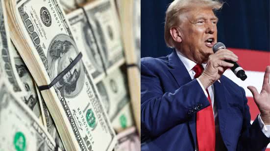 Dólar dispara após vitória de Donald Trump - Imagem: Reprodução/ Freepik / Instagram