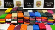 500 quilos de cocaína - Imagem: Reprodução/Polícia Civil