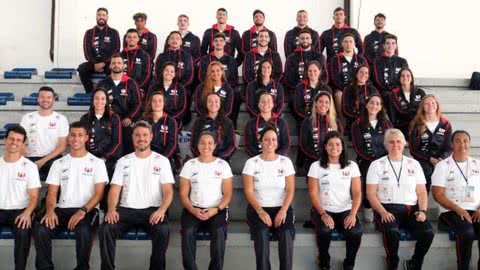 Equipe de natação de Santos disputa seletiva olímpica em busca de vaga para Olimpíadas - Imagem: Reprodução/Prefeitura de Santos