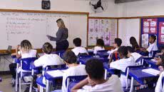 Escola municipal Santos - Imagem: Reprodução | g1