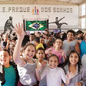 Escola em Cubatão, virou referência internacional ao transformar convivência e aprendizagem - Imagem: Divulgação/Seduc-SP