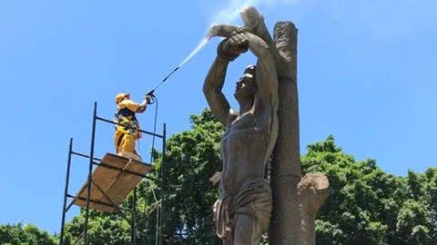 Existe uma estátua de São Sebastião no Rio de Janeiro - Imagem: reprodução Prefeitura do Rio de Janeiro