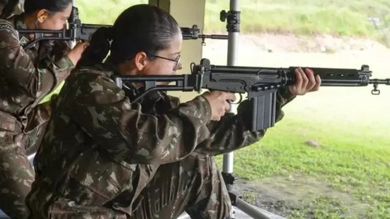 Santos tem 108 militares femininas no Exército Brasileiro - Imagem: Reprodução/Agência Verde-Oliva/Exército Brasileiro