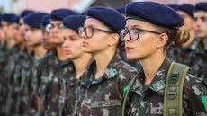 O serviço será destinado a mulheres que se voluntariarem para o recrutamento - Imagem: Dulgação/Exército