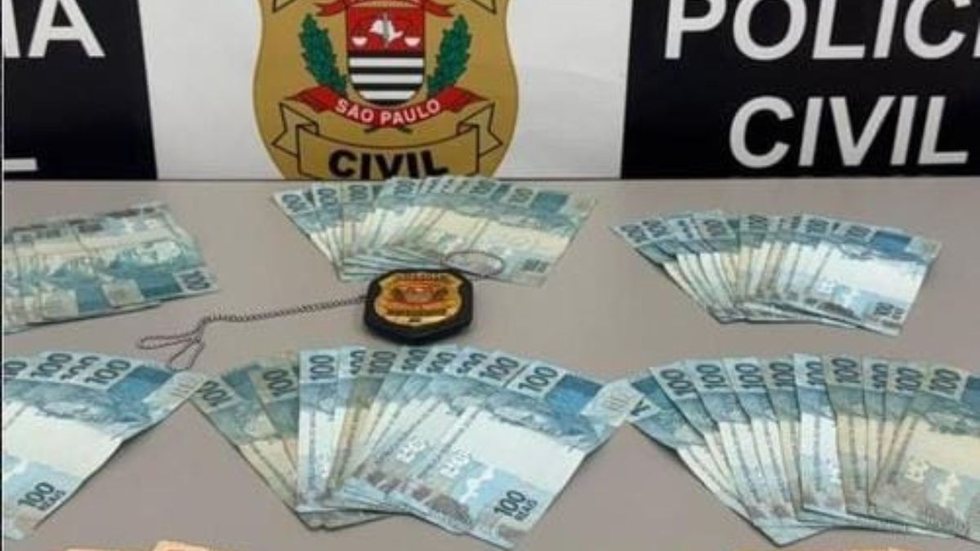 Suspeito foi preso em flagrante sob a acusação de extorsão no dia 1º de novembro após exigir a quantia de R$ 20 mil do ex-chefe - Imagem: Reprodução/Polícia Civil