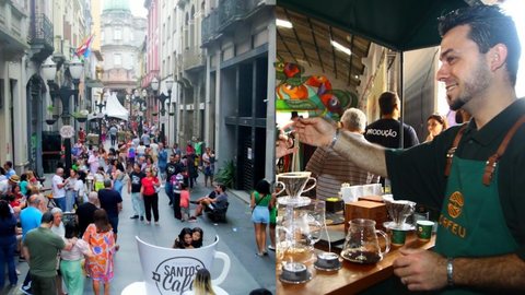 Festival Santos Café promoverá campeonato de baristas; saiba como participar - Imagem: reprodução Prefeitura de Santos