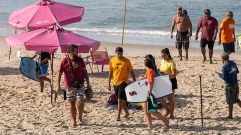 Festival de Bodyboarding reúne milhares de pessoas em Guarujá - Imagem: Reprodução/Prefeitura de Guarujá