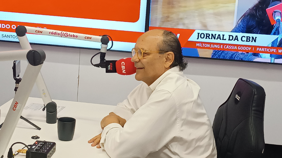 Eduardo Di Gregório foi o entrevistado do Jornal da CBN nesta quinta-feira (24) - Imagem: Rádio CBN Santos