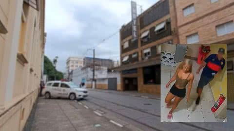 Garota de programa é encontrada morta em hotel no Centro de Santos - Imagem: Reprodução / Abner Reis/g1