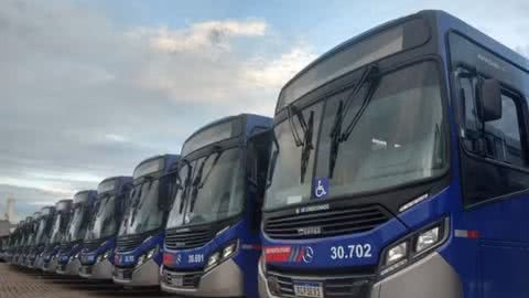 Novos ônibus intermunicipais com ar-condicionado na Baixada Santista são anunciados pelo Governo de SP - Imagem: Reprodução/EMTU