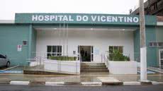 Hospital onde o ex-policial se encontra internado - Imagem Reprodução/Prefeitura Municipal de São Vicente