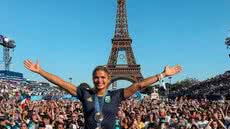 Vencedora de duas medalhas de bronze nos Jogos Olímpicos de Paris 2024 - Imagem: Reprodução/Instagram/@larissapimentajudo