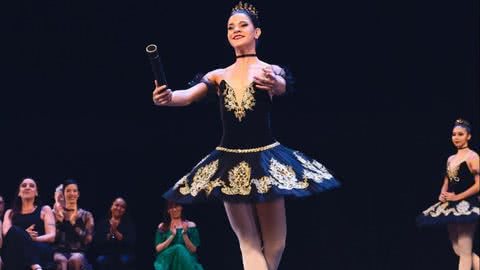 Leticia Charmant, de 18 anos, fará aulas em uma das maiores companhias de balé do mundo - Imagem: Reprodução/ Instagram- @leticiacharmant