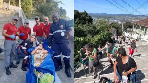 A bebê recebeu o nome de Sara Carolline, em homenagem à enfermeira do Samu, que se chamava Carolline - Imagem: Divulgação/ G1