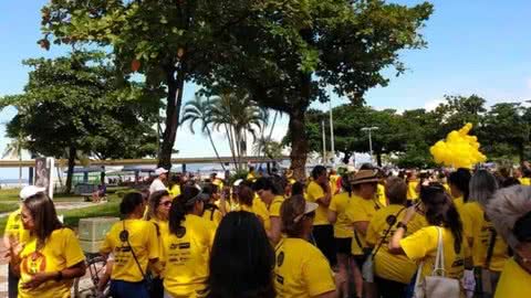 MARÇO AMARELO: inscrições para Caminhada de Conscientização sobre a endometriose estão abertas - Imagem: reprodução Prefeitura de Santos