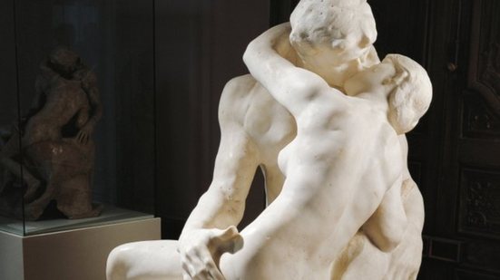 O beijo por Rodin - Imagem: Divulgação/ Meisterdrucke