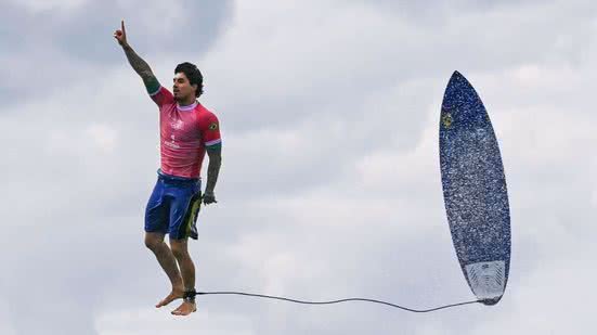 A foto do francês também estampou alguns dos principais sites de notícias do mundo - Imagem: Reprodução/Instagram/@gabrielmedina