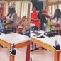 Câmeras de monitoramento registraram a confusão no Laboratório Municipal de Itanhaém durante a ocorrência registrada na segunda-feira (18) - Imagem: Reprodução