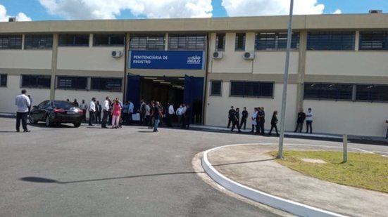 Centro de Progressão Penitenciária de São Vicente - Imagem: Reprodução/ Dione Aguiar/G1