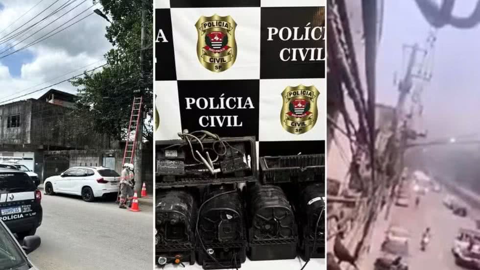 Polícia Desmantela Sistema de Vigilância de Criminosos em Cubatão - Imagem: Divulgação/ Polícia Militar