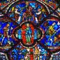 Catedral de Chartres, Vitrais (1145 – 1221) - Imagem: Reprodução