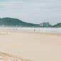 Praias de Santos estão impróprias para banho - Imagem: reprodução Twitter
