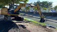 Prefeitura de Guarujá limpa 36 km de canais em seis meses - Imagem: Reprodução/Prefeitura de Guarujá