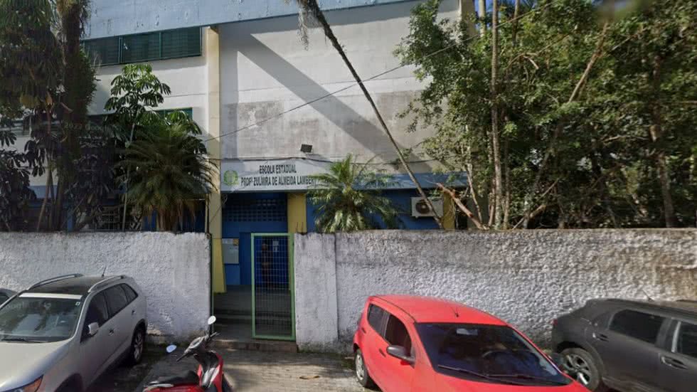 Professora morre em escola do Litoral de SP - Imagem: Reprodução/ Google Maps