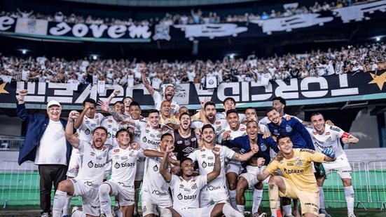 Peixe cumpriu seu objetivo da temporada e alcança Série A - Imagem: Instagram/ @santosfc