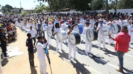 São Vicente celebra os 202 anos da independência com desfiles cívicos - Imagem: Divulgação/Ascom