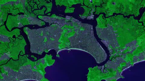 Santos utilizará inteligência artificial e satélites para analisar riscos climáticos; entenda - Imagem: reprodução Prefeitura de Santos