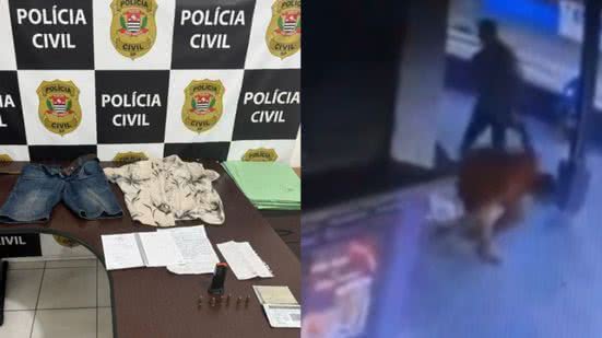 Indivíduo é considerado foragido e possui um histórico criminal relacionado a crimes similares na cidade de Piedade - Imagem: Reprodução/ Polícia Civil