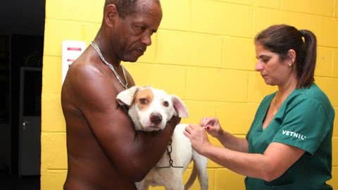 Santos dá início a vacinação de cães contra várias doenças na próxima segunda-feira - Imagem: reprodução Prefeitura de Santos